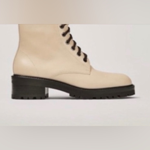 ✨✨Beautiful boots 👢 brand new it’s was big for me  LACE-UP LEATHER ANKLE BOOTS - Picture 6 of 6